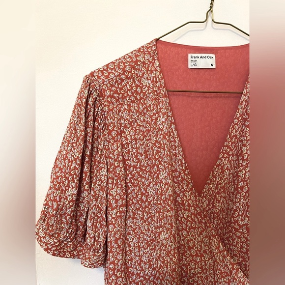 Floral kimono dress - Frank & Oak - Picture 4 of 4